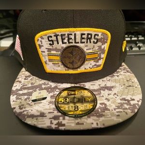 NWT Pittsburgh Steelers Hat
New Era
Size 8
NFL